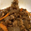 コンニャクで肉増量？？肉のきんぴら風